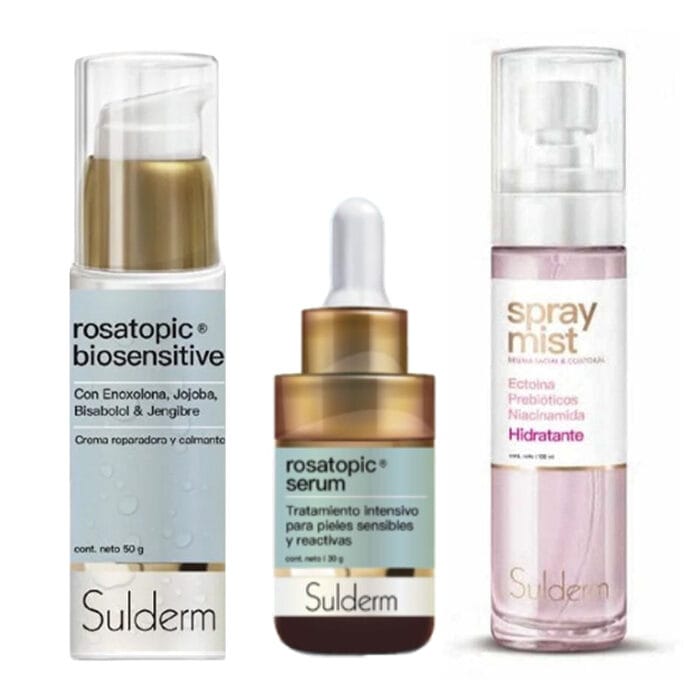 Kit Rosácea – Sérum + Crema + Mist calmante